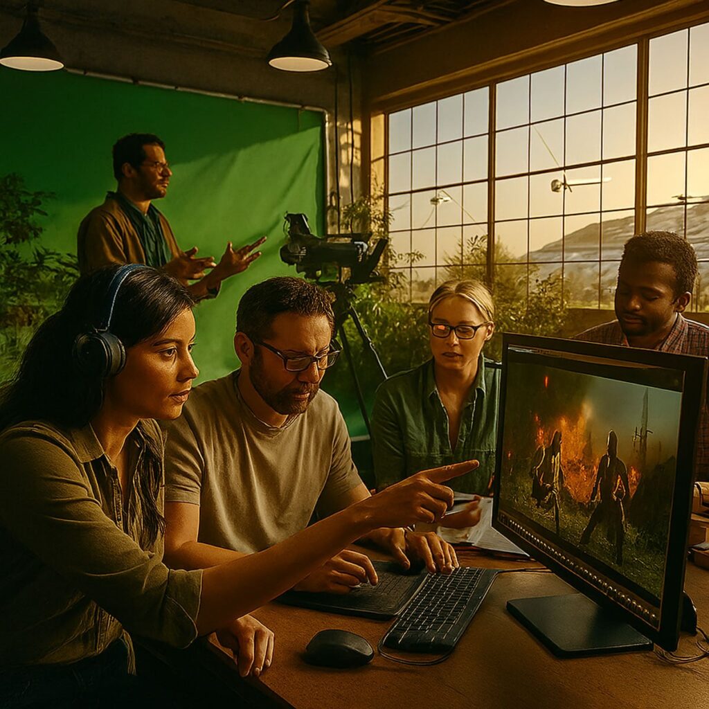 Visual effects team