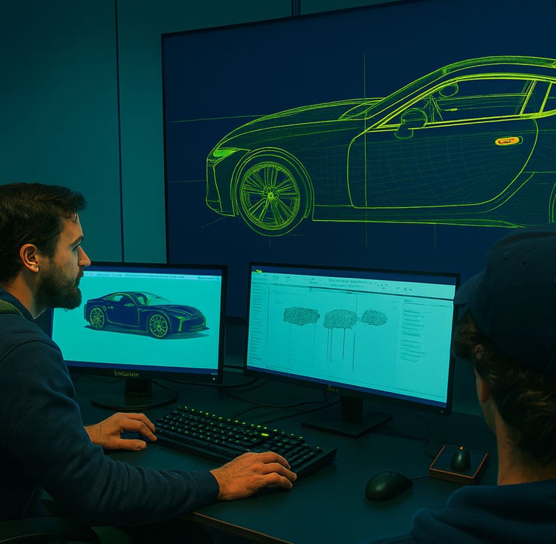 Car designer - square