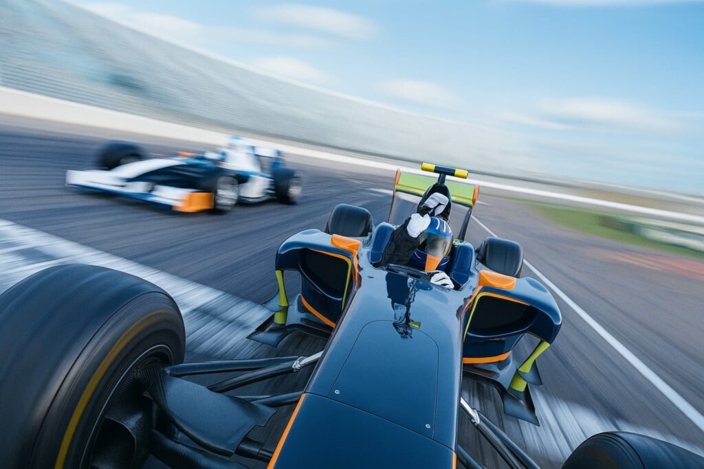 Photorealistic F1 car in HAH colourways